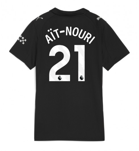 Manchester City Rayan Ait-Nouri #21 Bortedrakt Dame 2025-26 Korte ermer Manchester City Rayan Ait-Nouri #21 Bortedrakt Dame 2025-26 Korte ermer